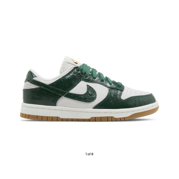 Women’s Dunk Low LX 'Gorge Green Ostrich' - Picture 2 of 5